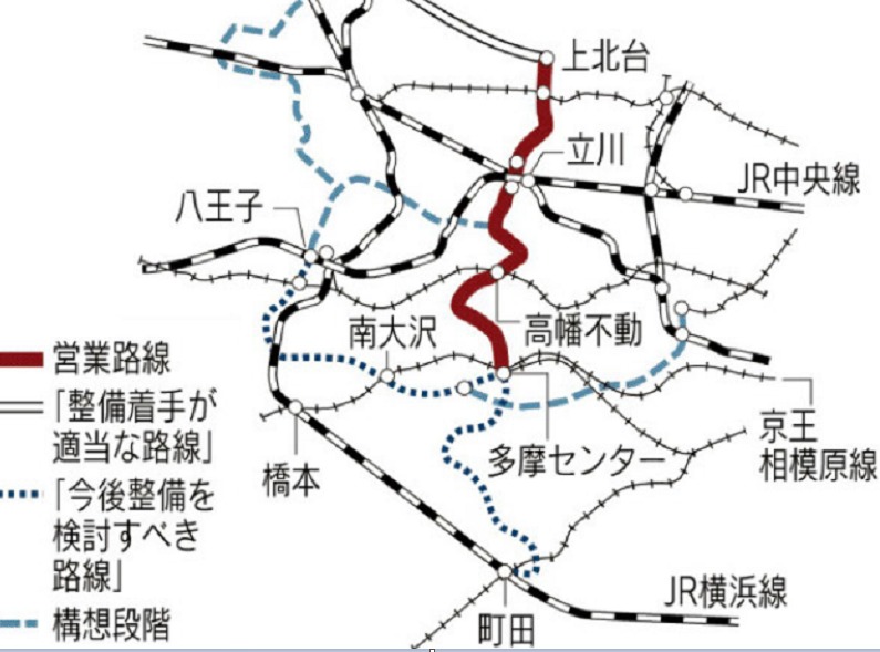 多摩モノレール町田市延伸 町田 相模大野 駅 周辺の暮らし情報